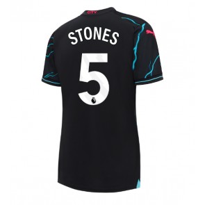 Manchester City John Stones #5 Tredje trøje Dame 2023-24 Kort ærmer
